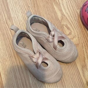 Zara Kids Beige Ballet Shoes